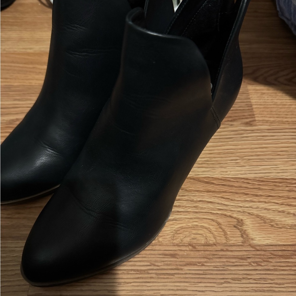 SO Black Ankle Booties